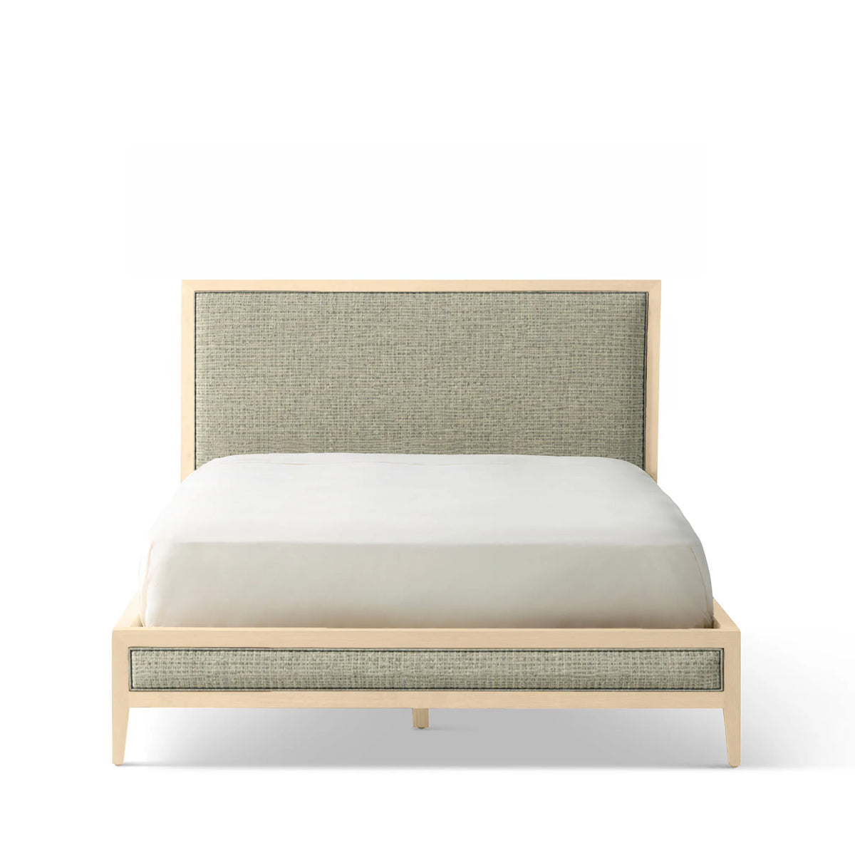 Victoria Upholstered Bed Frame - Standard Headboard - Standard Footboard