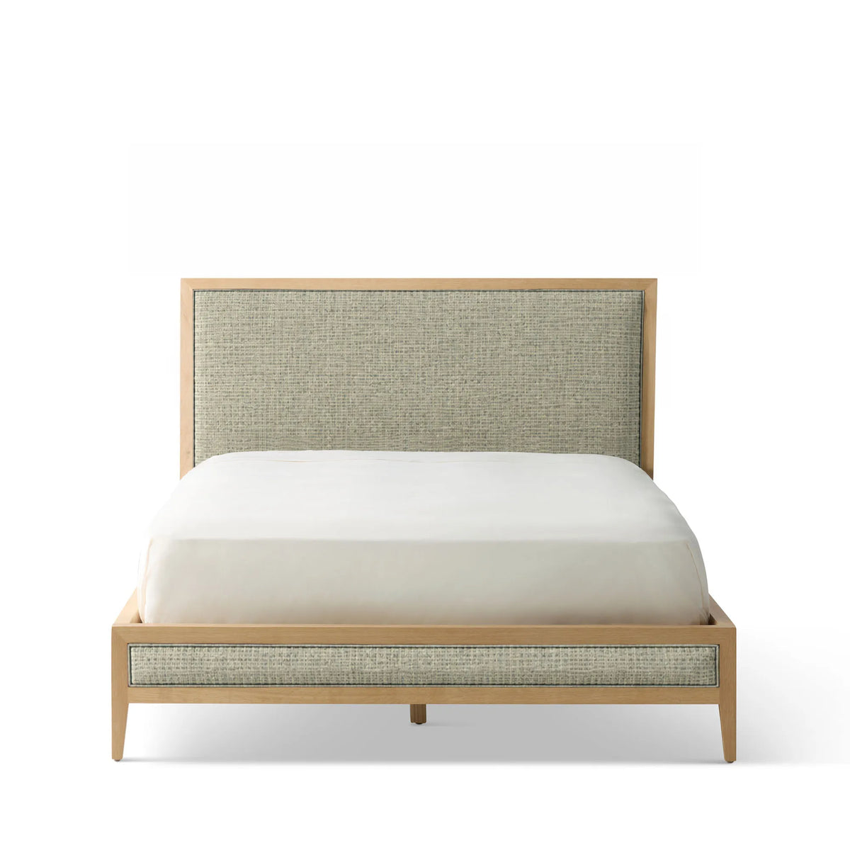 Victoria Upholstered Bed Frame - Standard Headboard - Standard Footboard
