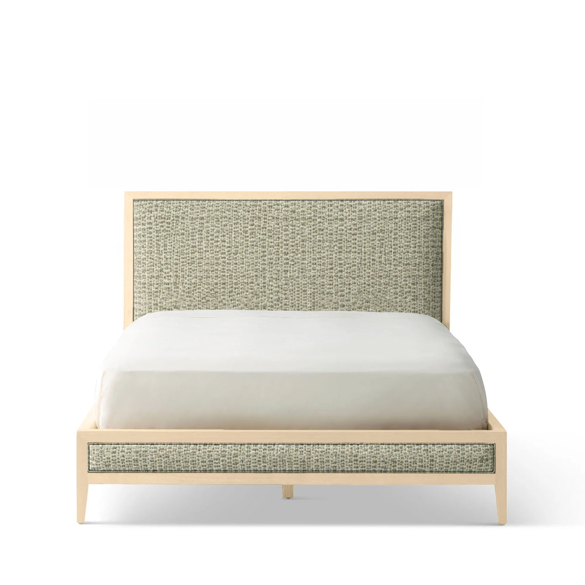 Victoria Upholstered Bed Frame - Standard Headboard - Standard Footboard