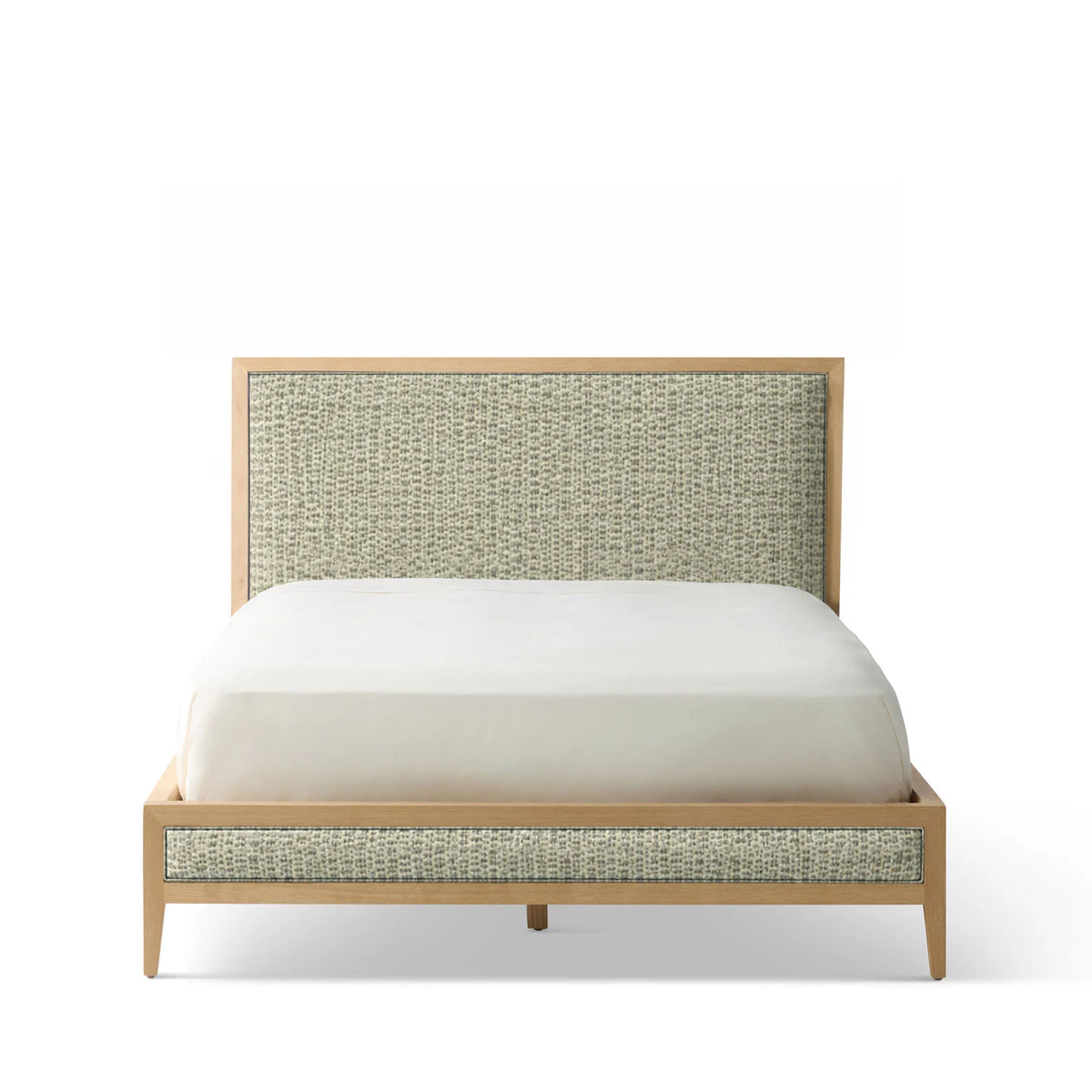 Victoria Upholstered Bed Frame - Standard Headboard - Standard Footboard
