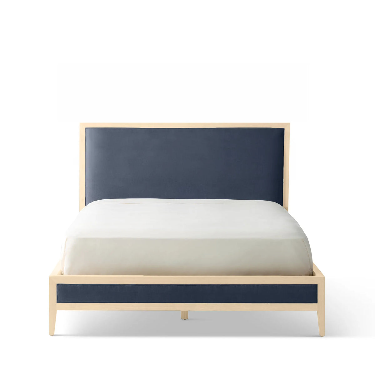 Victoria Upholstered Bed Frame - Standard Headboard - Standard Footboard