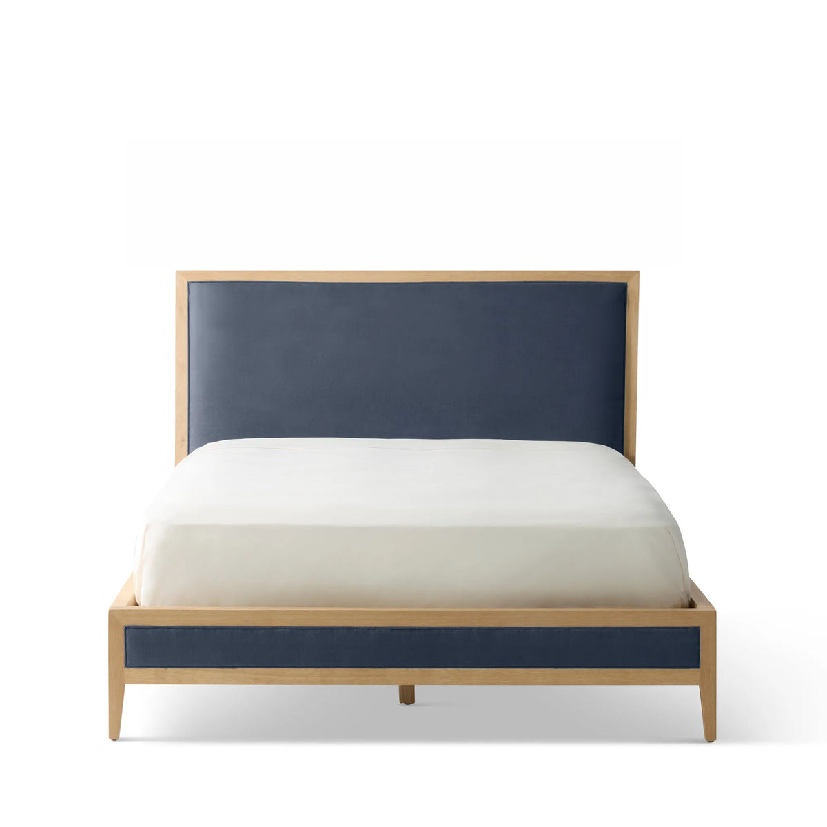 Victoria Upholstered Bed Frame - Standard Headboard - Standard Footboard