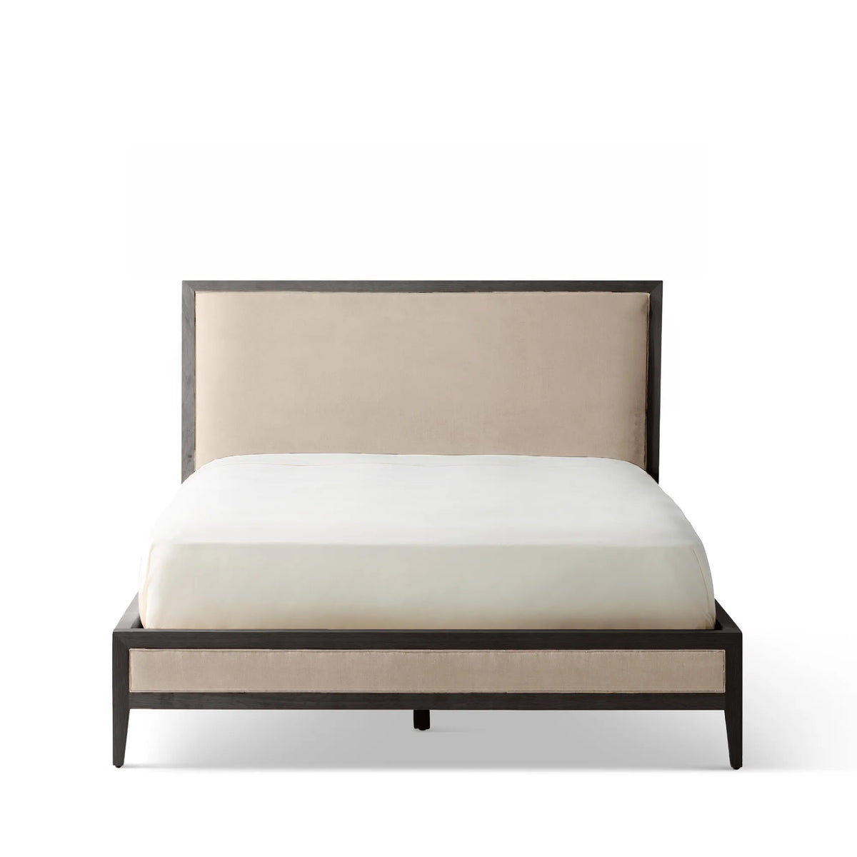 Victoria Upholstered Bed Frame - Standard Headboard - Standard Footboard