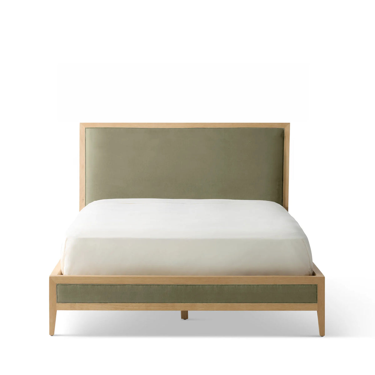 Victoria Upholstered Bed Frame - Standard Headboard - Standard Footboard