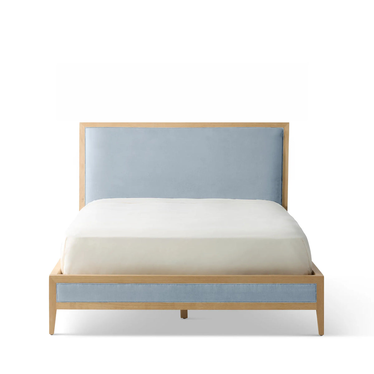 Victoria Upholstered Bed Frame - Standard Headboard - Standard Footboard