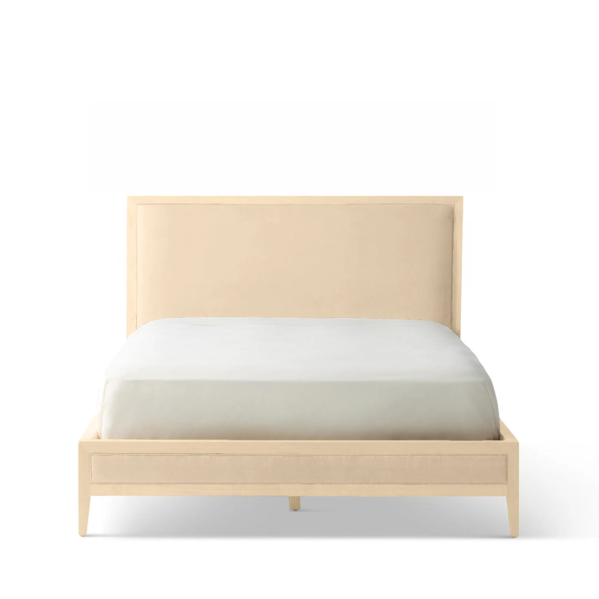 Victoria Upholstered Bed Frame - Standard Headboard - Standard Footboard