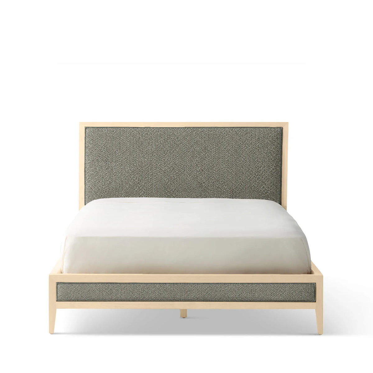 Victoria Upholstered Bed Frame - Standard Headboard - Standard Footboard