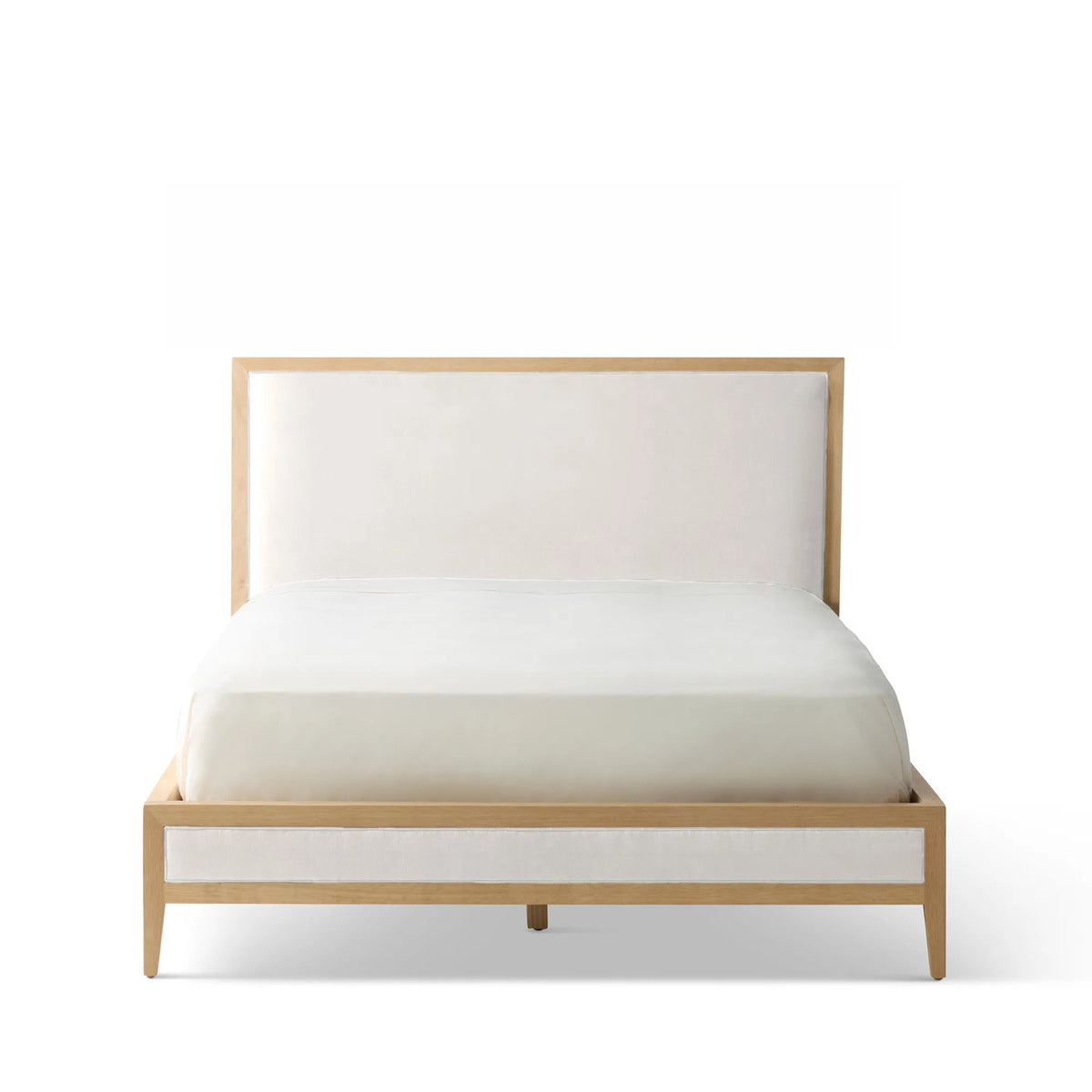 Victoria Upholstered Bed Frame - Standard Headboard - Standard Footboard