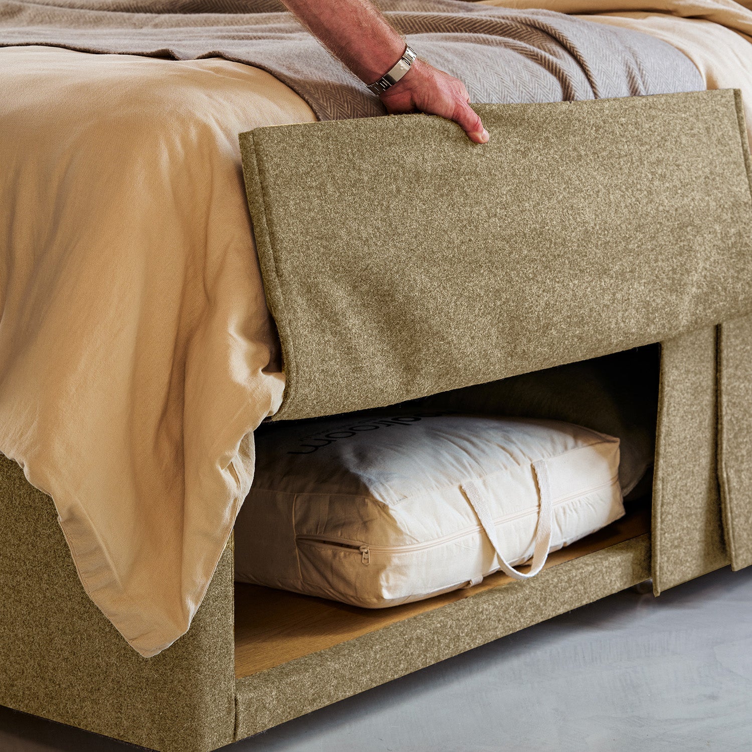 Storaway Divan - Walnut