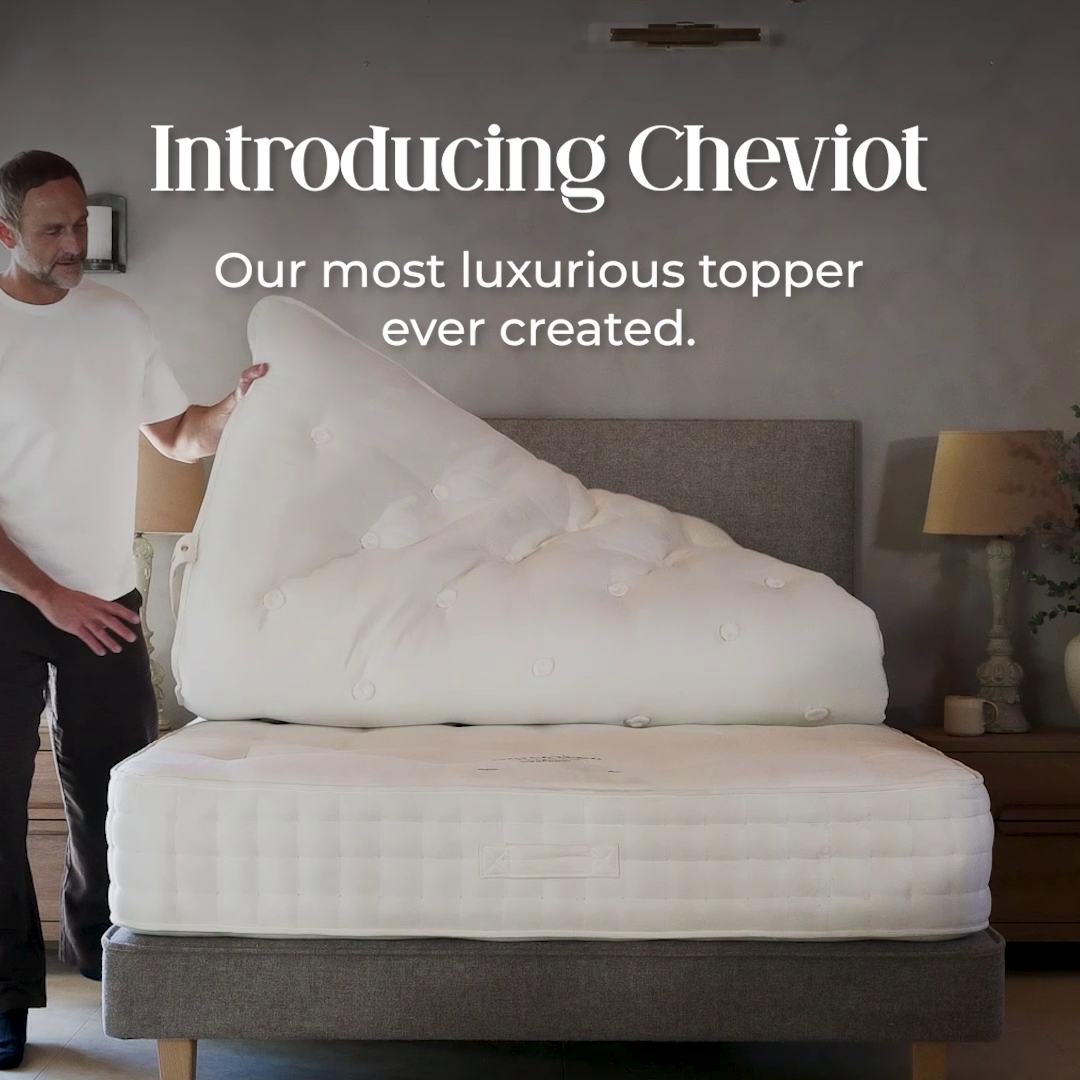 Cheviot Latex & Wool Mattress Topper