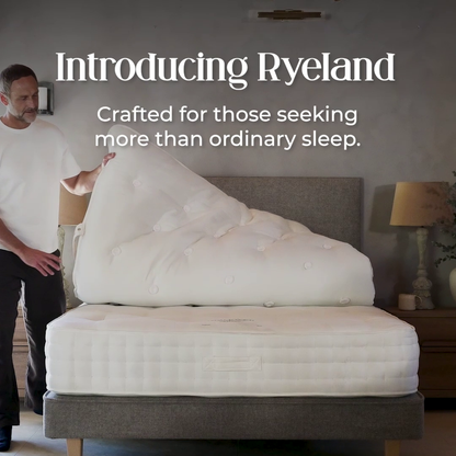 Ryeland Thick Wool Mattress Topper