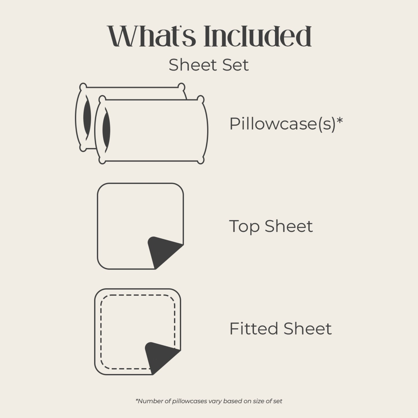 Mariana Linen Blend Sheet Set - Ivory