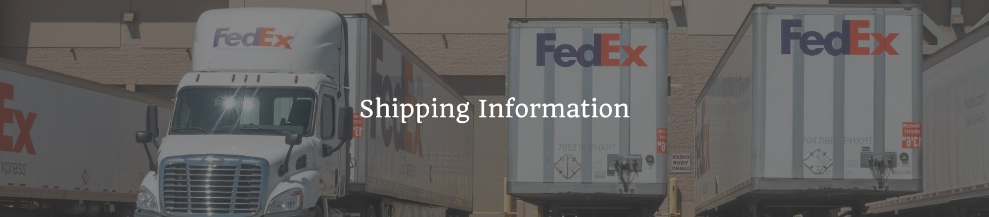 Shipping Info