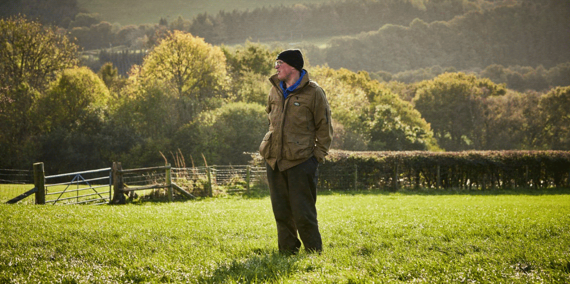 chris davies in the field