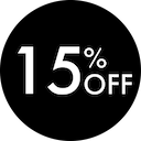 15 Percent Off - April 2019