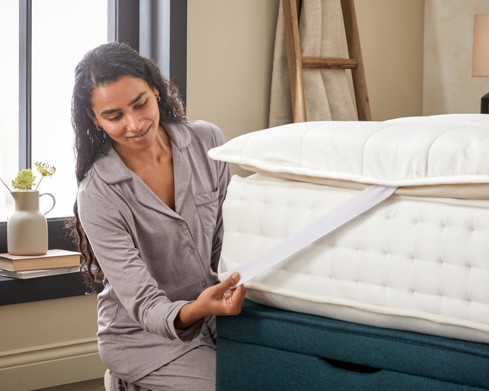 Sprung mattress topper discount