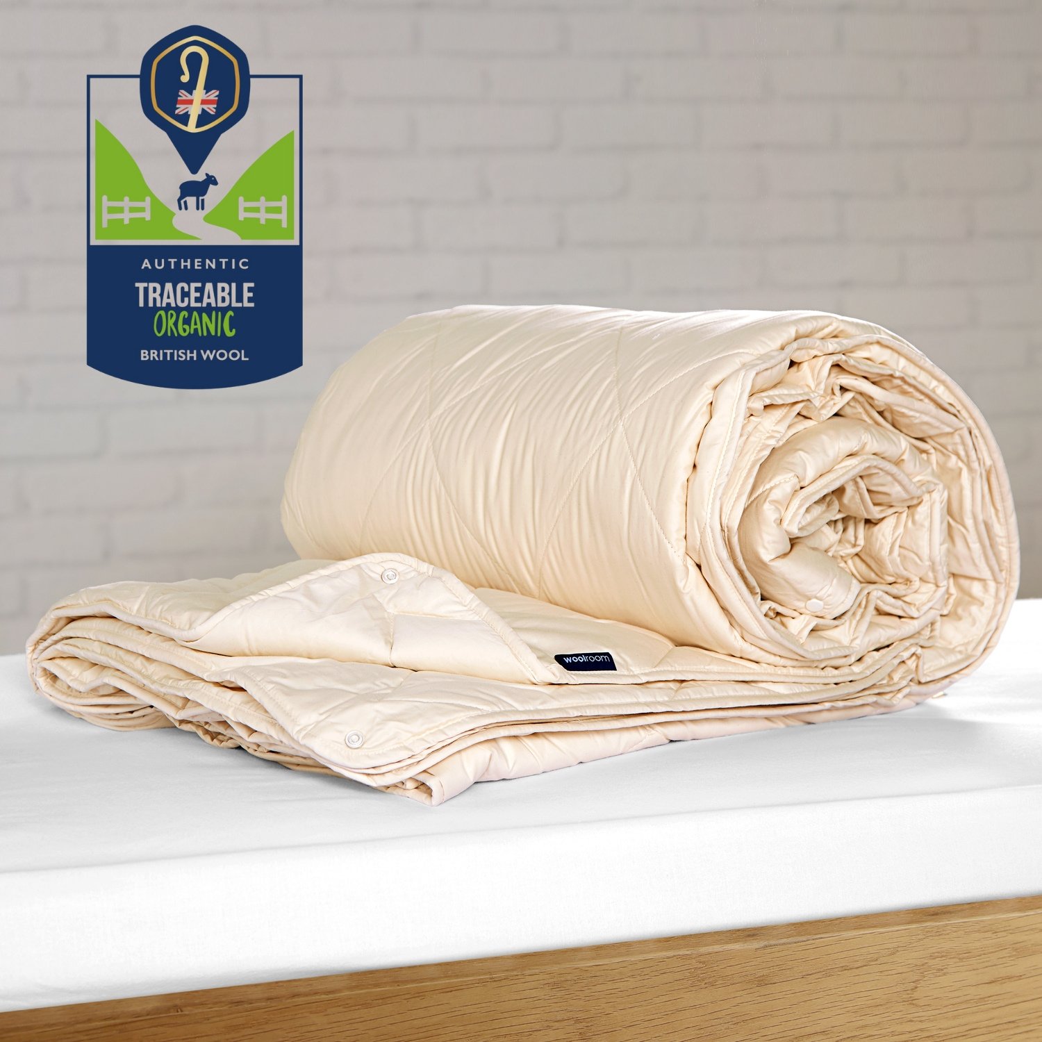 All Season Organic Washable Wool Comforter Woolroom