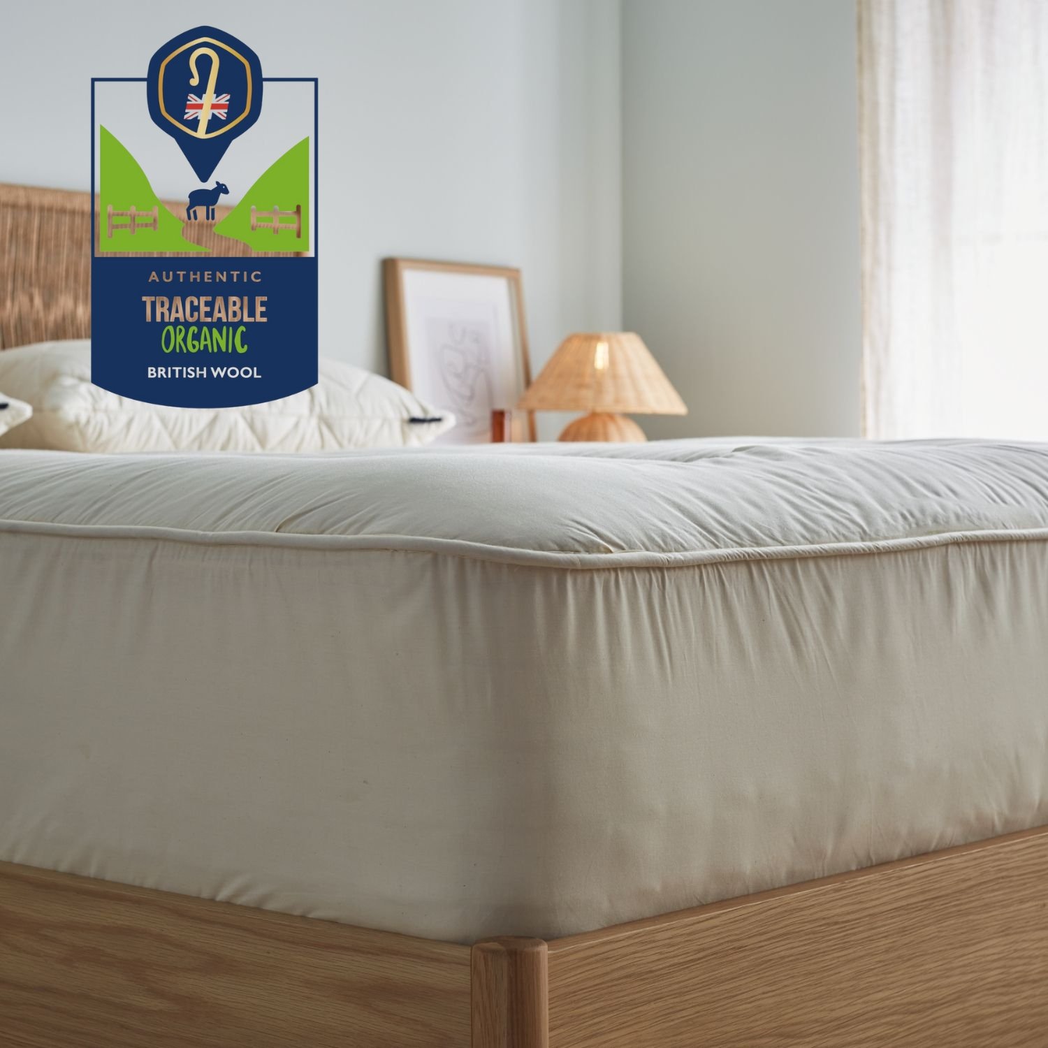 Organic Mattress Pad - Mattress Cover - Bedding