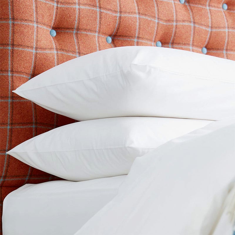 US Size Arinta Housewife Pillowcase 100% Cotton 200TC Percale Pillowcases