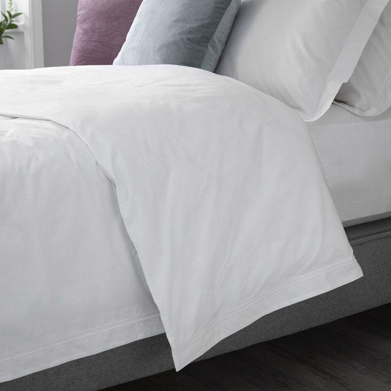 Arinta Oxford Comforter Cover 200tc Organic Cotton Woolroom