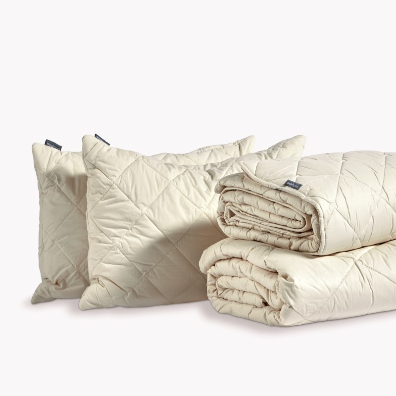 Luxury Machine Washable Wool Duvet Comforter 