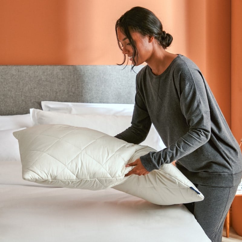 Natural Latex Washable Wool Pillow - Standard