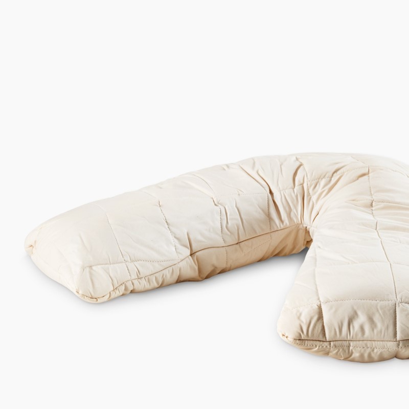 Organic V-Shaped Washable Wool Pillow