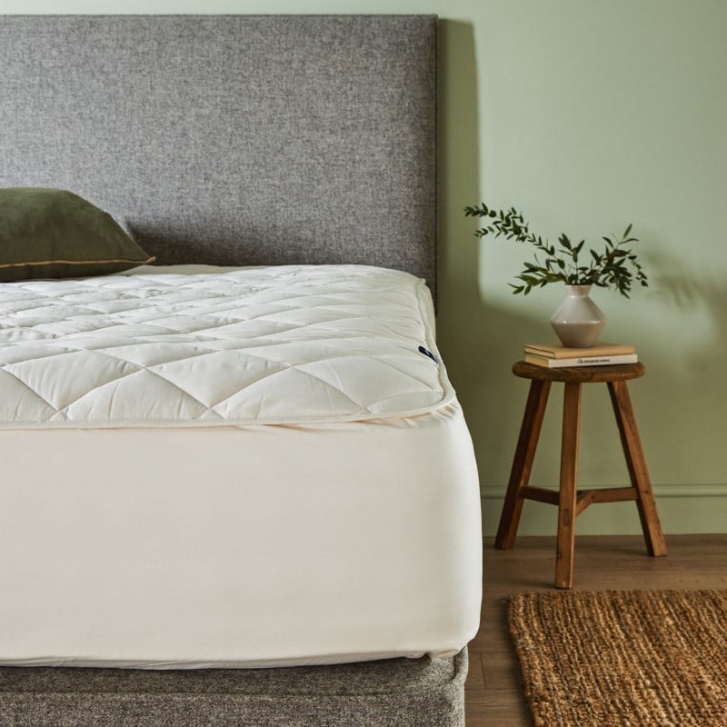Chatsworth Washable Extra-Deep Wool Mattress Protector