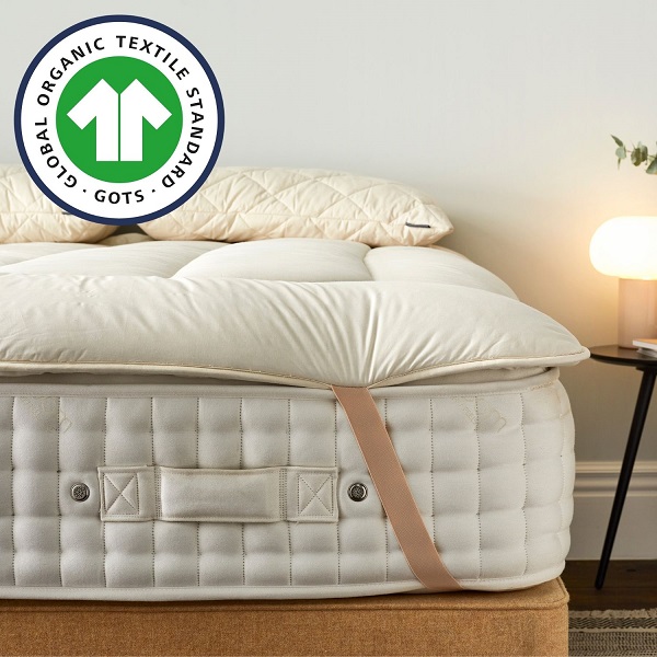 Luxury Traceable Organic Wool Mattress Wool Mattress Protector Emperor