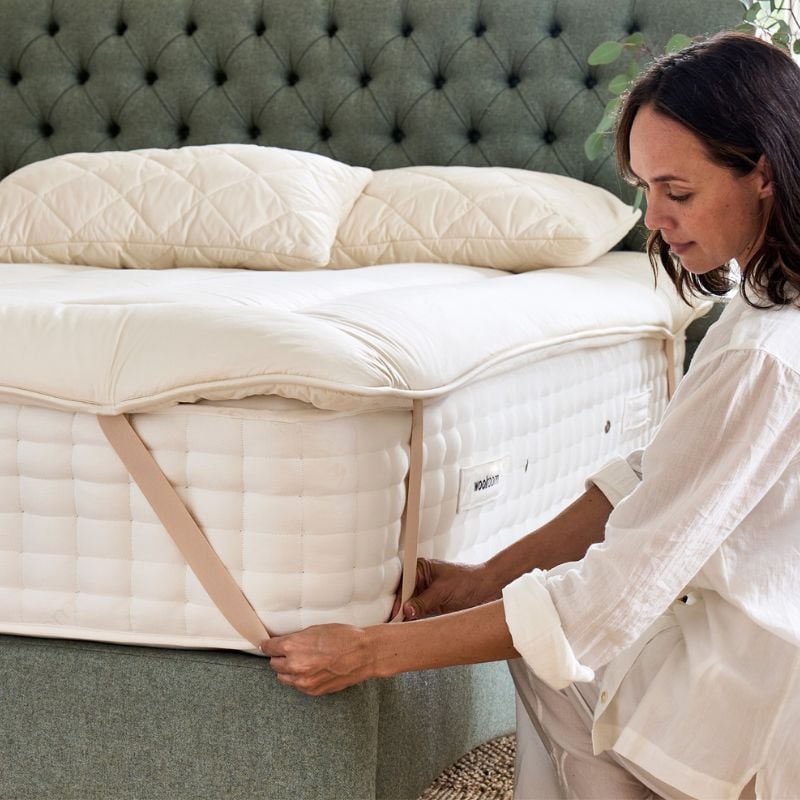Organic Wool Mattress Topper