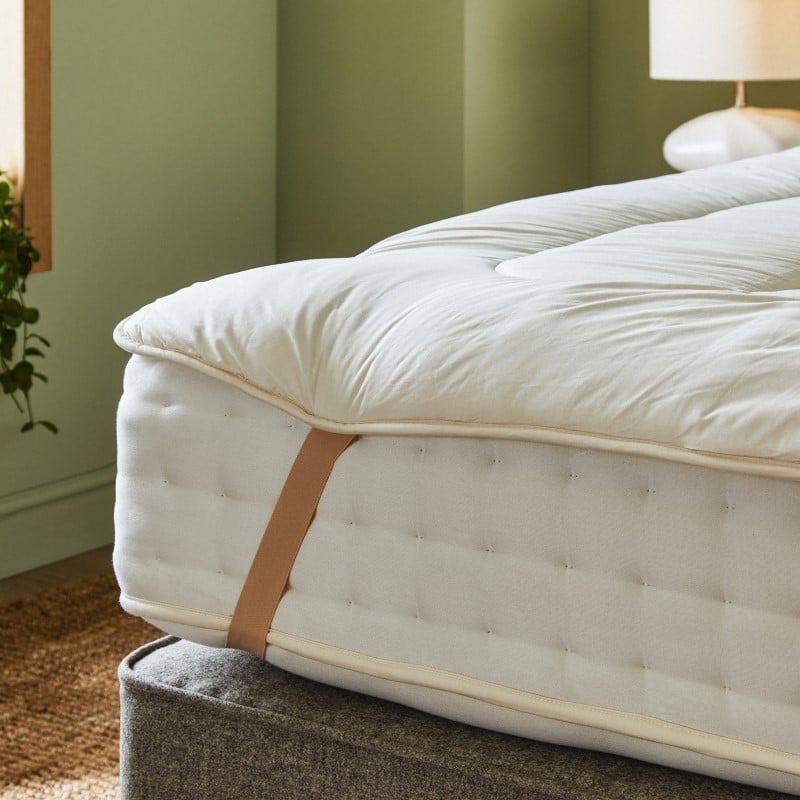 Washable Wool Mattress Pad