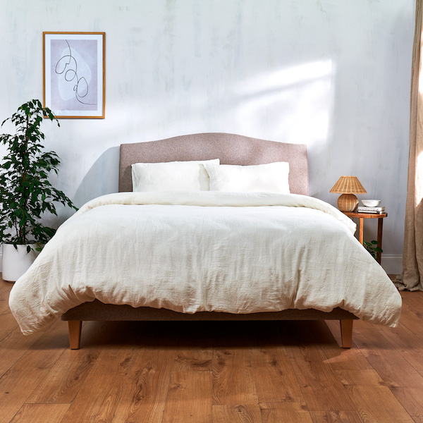 Catarina 100% Linen Set - Ivory