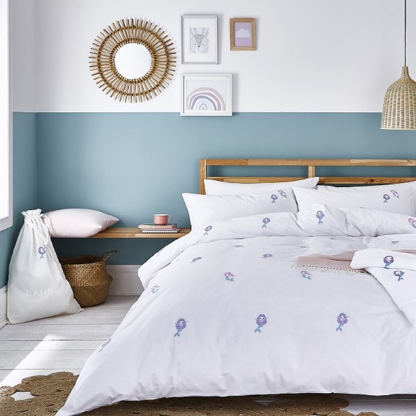 Mermaid duvet cover - Cot, Cotbed and Single sizes