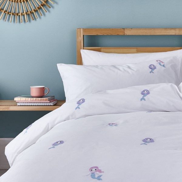 Mermaid Pillowcase - UK Standard Size