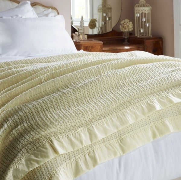 Cellular Blanket - Cream