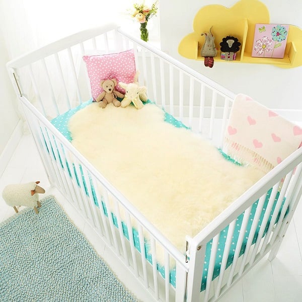 Longwool Sheepskin Comforter cream