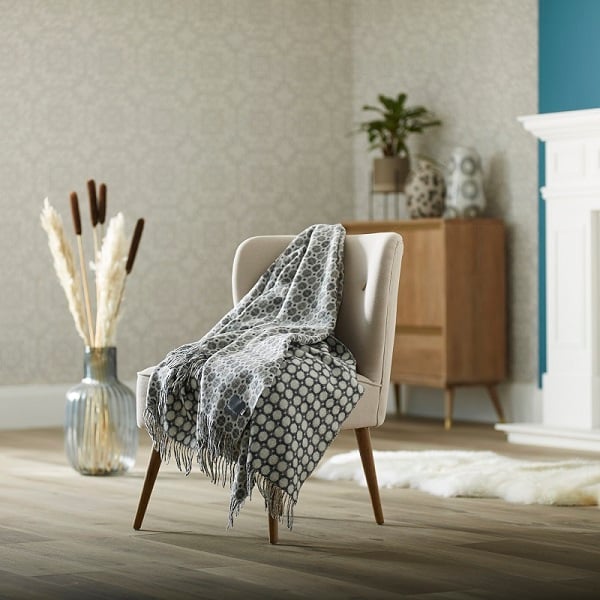 Woolroom Milan Merino Wool Throw - Grey