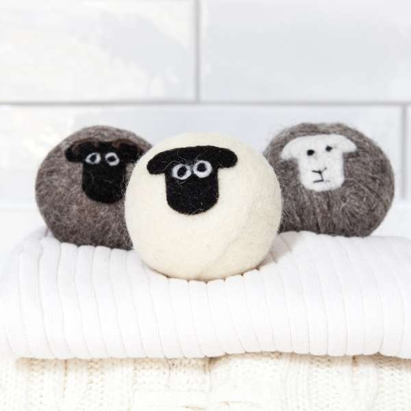 Little Beau Sheep Laundry Balls set of 3 - Assorted