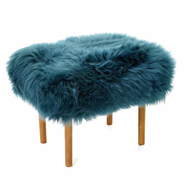 Ceri Baa Stool - Teal