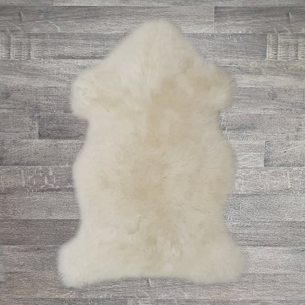 Single British Sheepskin - Natural - Large