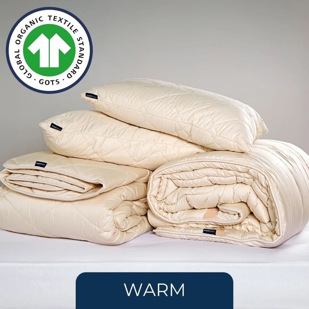 Organic Washable Bedding Bundle - Warm