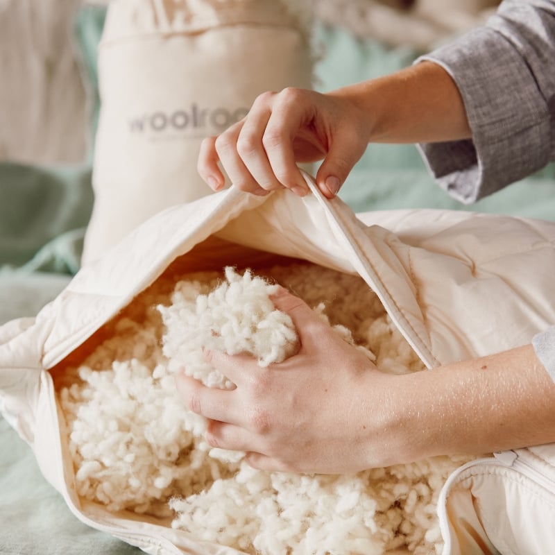 Deluxe Washable Wool Pillow