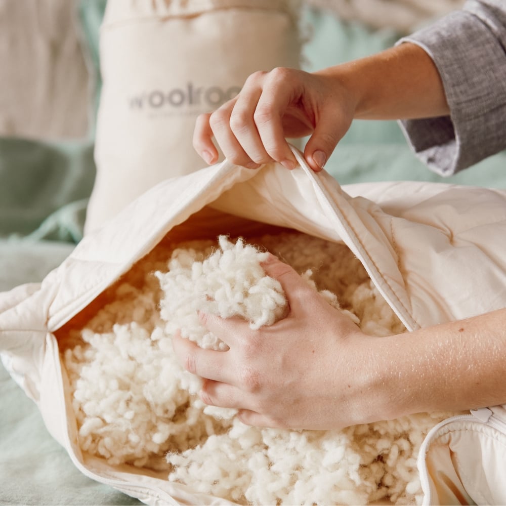Organic Washable Wool Pillow