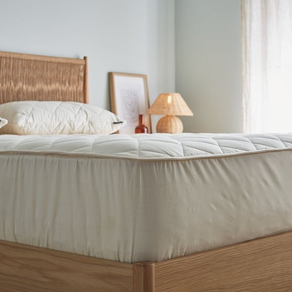 Deluxe Washable Wool Mattress Protector