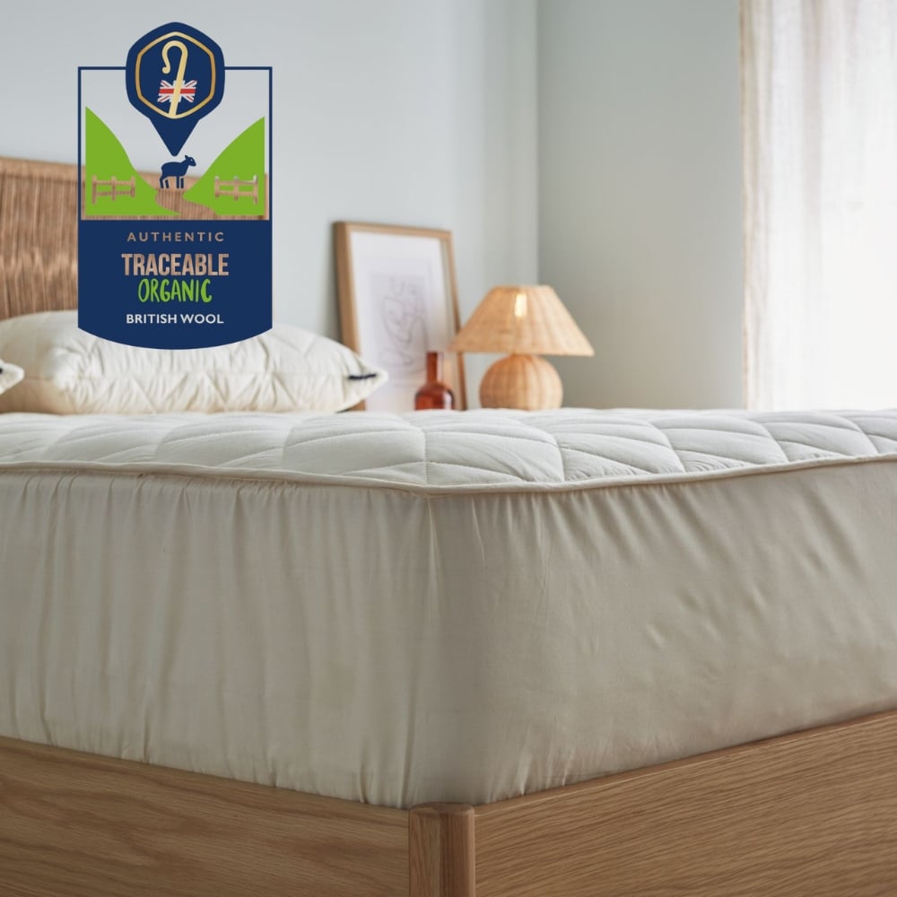 Organic Washable Wool Mattress Protector