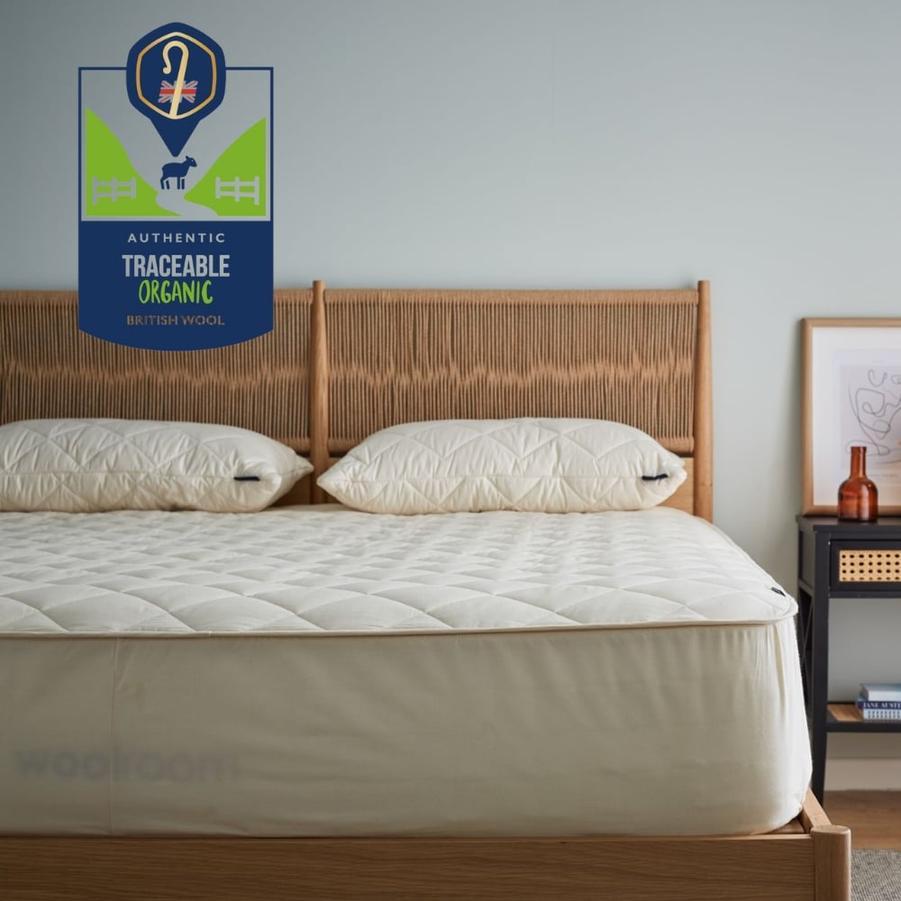 Organic Washable Wool Mattress Protector