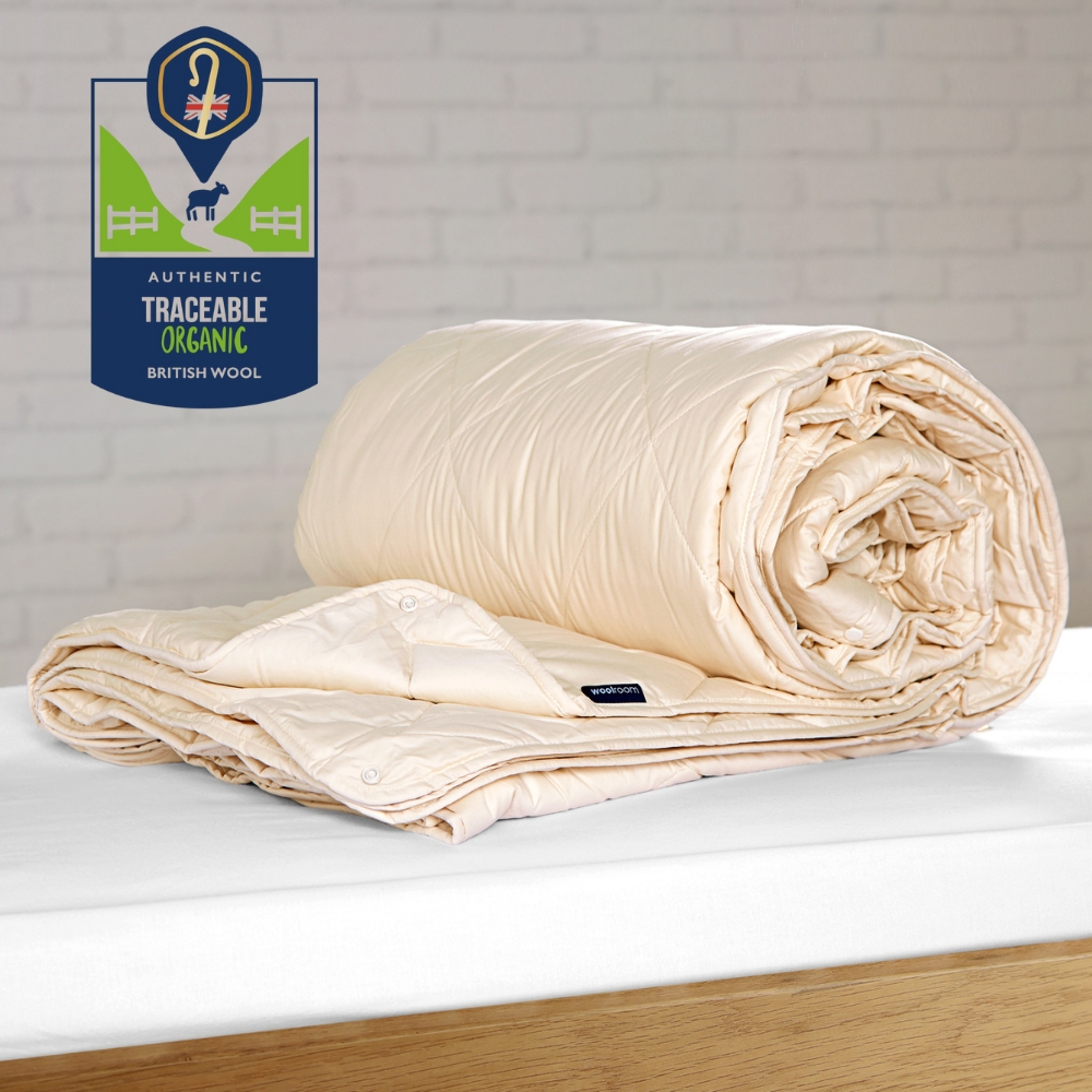 Organic Washable Wool Comforter - All Season