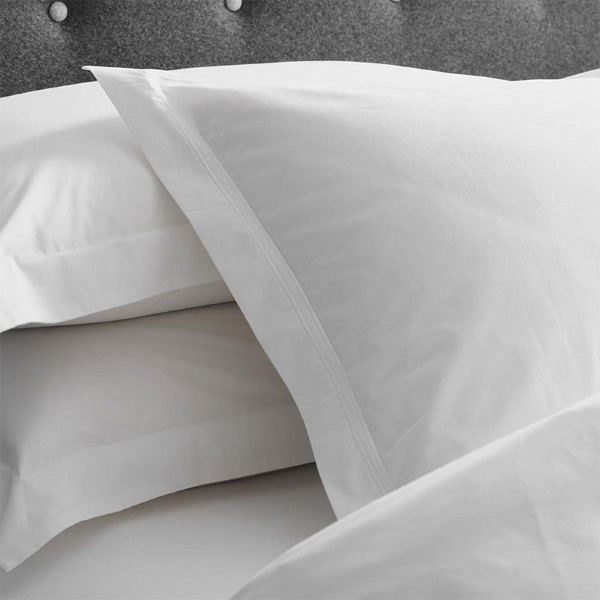 Arinta Oxford Pillowcase - 200tc Organic Cotton