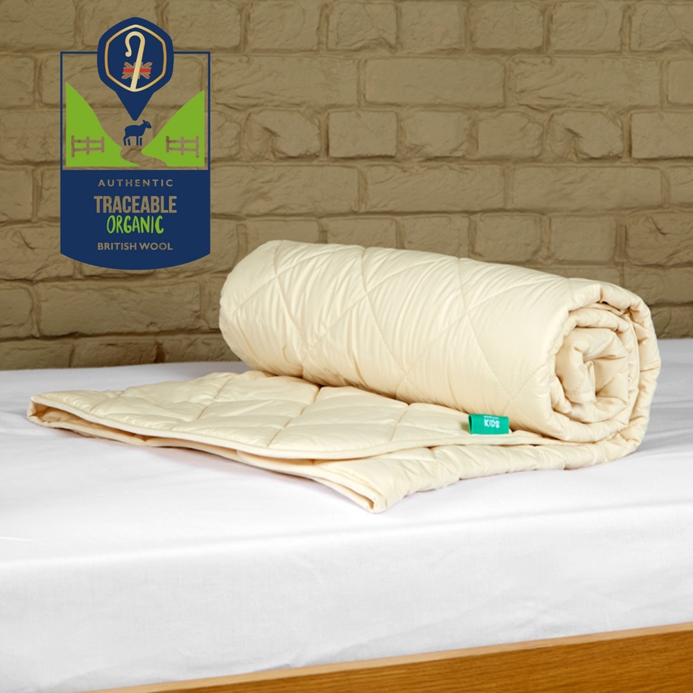 Organic Washable Wool Comforter - Crib