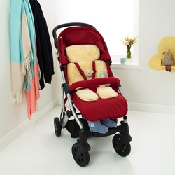 Sheepskin Buggy Liner, Baby Sheepskin, Oatmeal